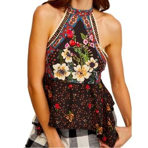Free People New Wave Halter Tank